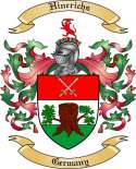 Hinerichs Family Crest from Germany2