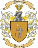 Hinkmann Family Crest from Germany