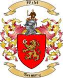 Hirtel Family Crest from Germany