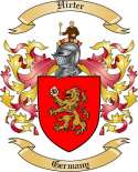 Hirter Family Crest from Germany