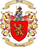 Hirth Family Crest from Germany