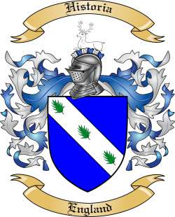 Historia Family Crest from England
