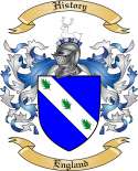 History Family Crest from England