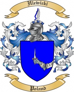 Hlewicki Family Crest from Poland