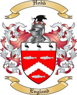 Hobb Family Crest from England