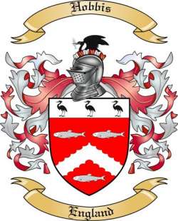 Hobbis Family Crest from England