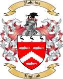 Hobbiss Family Crest from England