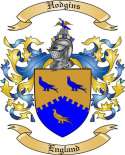 Hodgins Family Crest from England2