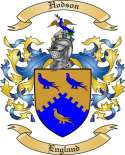 Hodson Family Crest from England