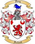 Hoey Family Crest from Ireland