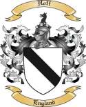 Hoff Family Crest from England