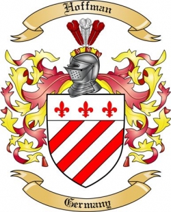 Hoffman Family Crest from Germany2