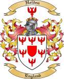 Holden Family Crest from England