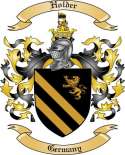 Holder Family Crest from Germany
