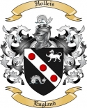 Holleis Family Crest from England