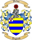 Holme Family Crest from England2