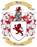 Hom Family Crest from Germany