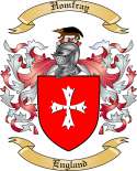 Homfray Family Crest from England