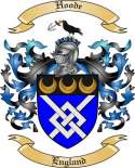 Hoode Family Crest from England
