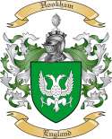 Hookham Family Crest from England