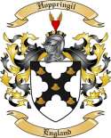 Hoppringil Family Crest from England