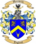 Horewich Family Crest from England