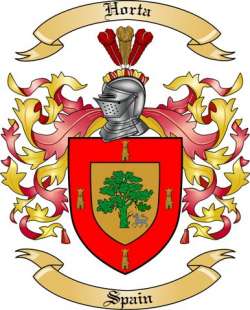 Horta Family Crest from Spain