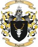 Horton Family Crest from England