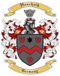 Hoscheid Family Crest from Germany