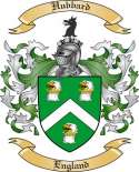 Hubbard Family Crest from England