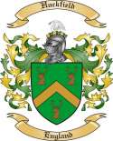 Huckfield Family Crest from England