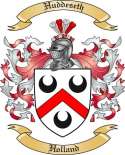 Huddeseth Family Crest from Holland