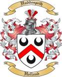 Huddespeth Family Crest from Holland