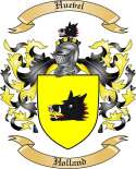 Huevel Family Crest from Holland
