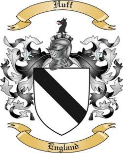 Huff Family Crest from England