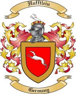 Hufftlein Family Crest from Germany