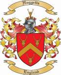 Huggetts Family Crest from England