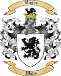 Hughs Family Crest from Wales