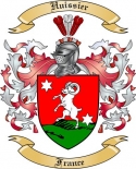 Huissier Family Crest from France
