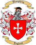 Humphrey Family Crest from England