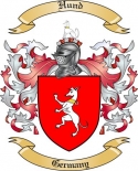 Hund Family Crest from Germany
