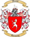 Hundt Family Crest from Germany