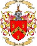 Hunter Family Crest from Scotland