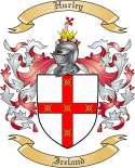 Hurley Family Crest from Ireland