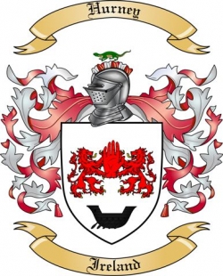 Hurney Family Crest from Ireland