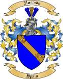 Hurtado Family Crest from Spain