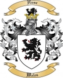 Huse Family Crest from Wales