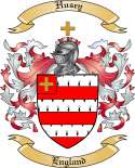 Husey Family Crest from England