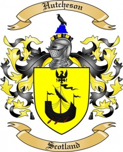 Hutcheson Family Crest from Scotland
