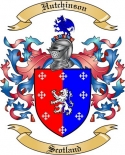Hutchinson Family Crest from Scotland